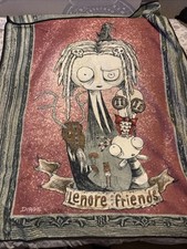 Lenore & Friends The Cute Little Dead Girl Throw Blanket 56x47 Roman Dirge 2006