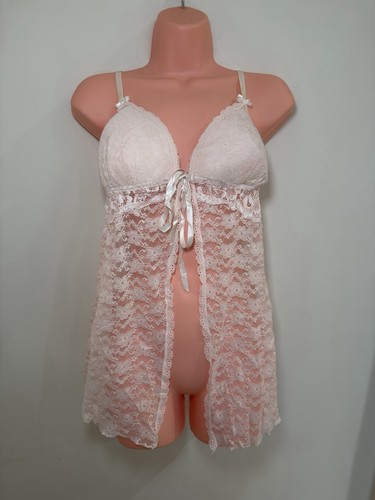 Vintage y2k baby - pink, lace