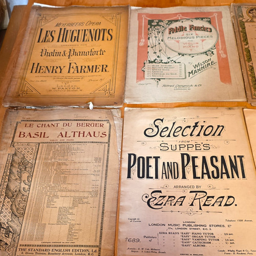Sheet music collection 274 - sheet, no.