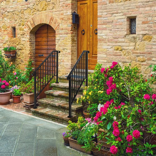 Iron handrail picket fits or - handrail,