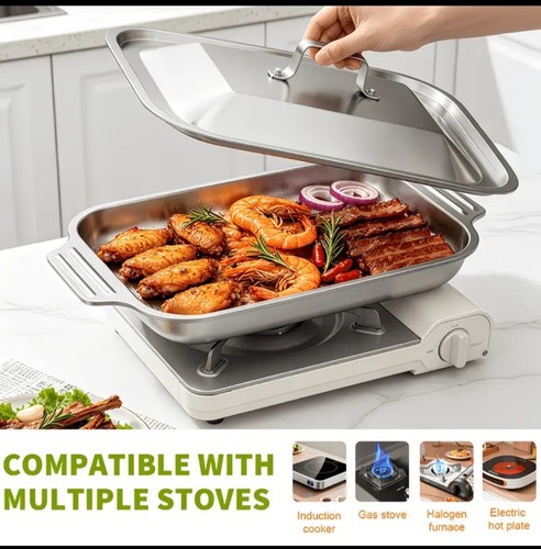 37x22x5cm stainless steel - 37x22x5cm,