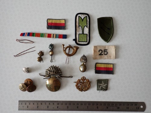 Bundle millitary badges and - badges,