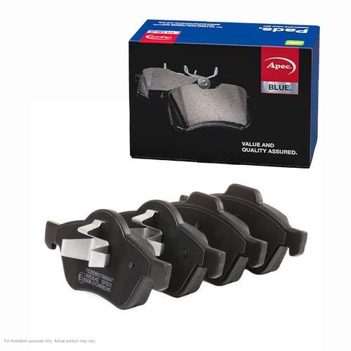 Apec front brake pads - front, for