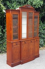VICTORIAN MAHOGANY BREAKFRONT