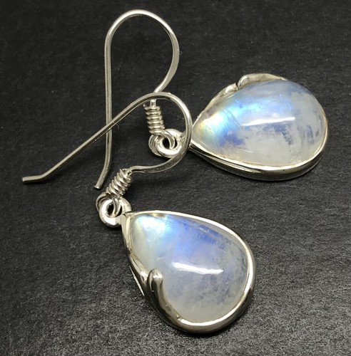 Rainbow moonstone pear drop
