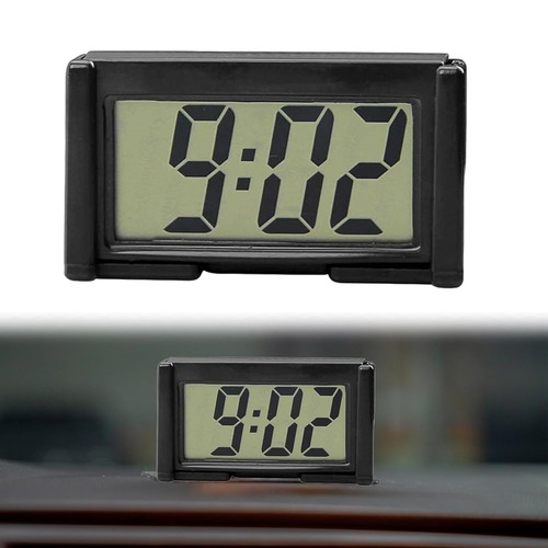 Lcd digital car clock with - lcd,