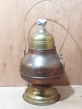 Antique Copper And Brass Pot