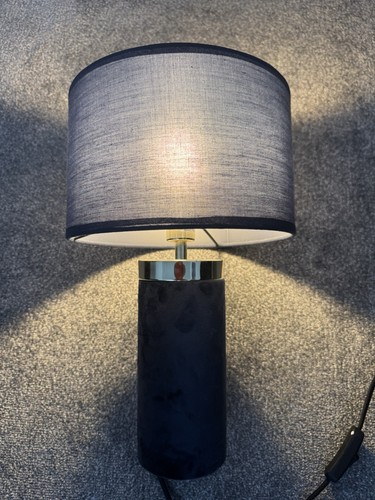 Velvet blue bedside - velvet,