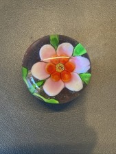 Vtg. Antique Clematis Pink