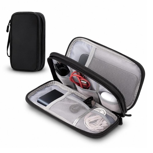 Travel cable organizer bag - cable,