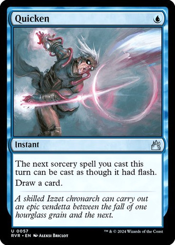 Mtg quicken ravnica - quicken,