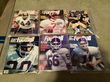 Vintage Pro Football Magazines