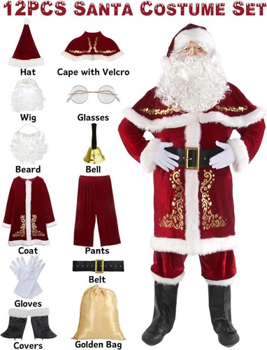 Santa claus costume - claus, set