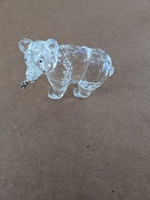 Swarovski Crystal Bear with Fish