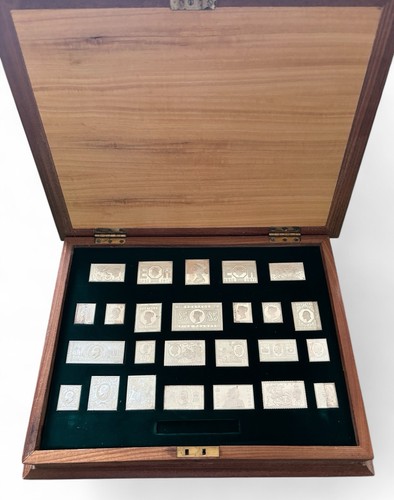 Stamps royalty 1977 silver - of,