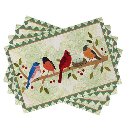 Seliem spring birds - birds, tree