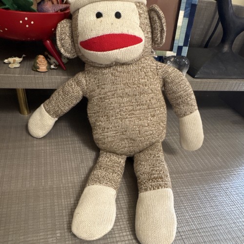 Handmade sock monkey - handmade, stuffed