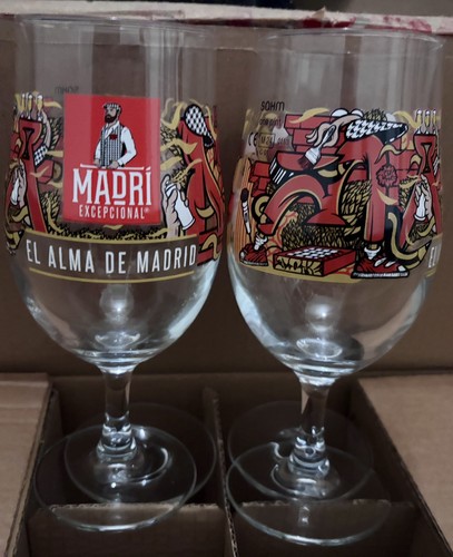 Madri beer glass alma de - beer,