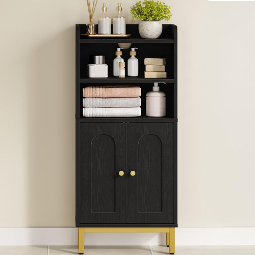Bathroom cabinet slim grey - cabinet,