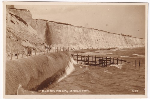 Black rock cliffs sea wall - black,