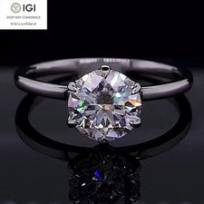 2.00Ct IGI E VS1 Round Cut Lab