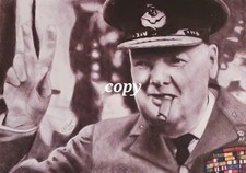 Winston Churchill Portrait