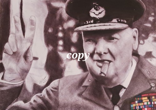 Winston churchill portrait - winston,