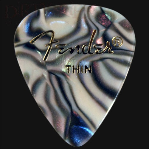 Fender abalone thin guitar - abalone,