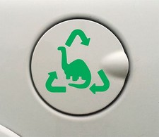 Fueled by recycled Dinosaurs