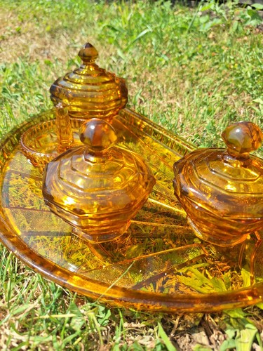Vintage art deco style amber - vintage,