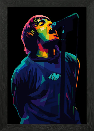 Liam gallagher wpap art - gallagher,