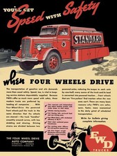 1939 FWD Trucks Standard Oil