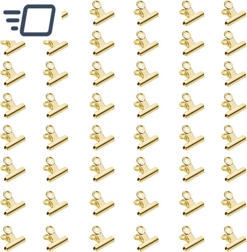 Pieces metal bulldog clips - metal,