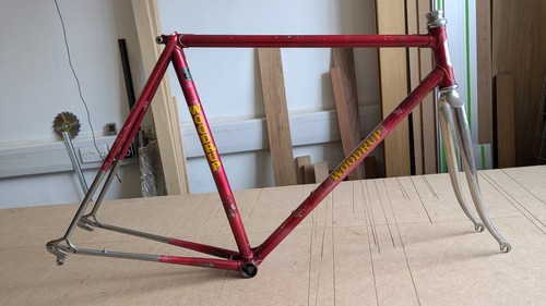 Vintage woodrup frame - vintage, frameset