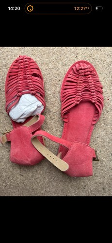 Coral pink next sandals - pink,