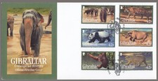 Gibraltar 2011 FDC Endangered
