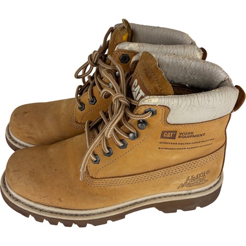 Cat work boots leather - work,
