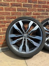 Genuine VW T Roc R Line 2020 Wheels. Rims and Low Profile Tyres
