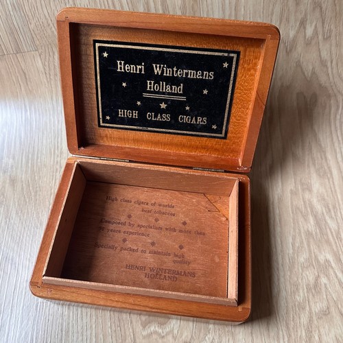 Vintage empty henri wintermans - vintage,