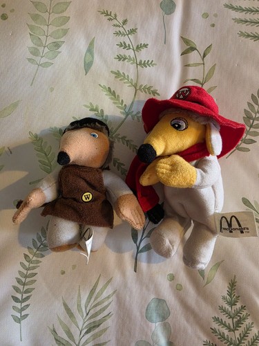Mcdonald wombles plush toys - mcdonald's,