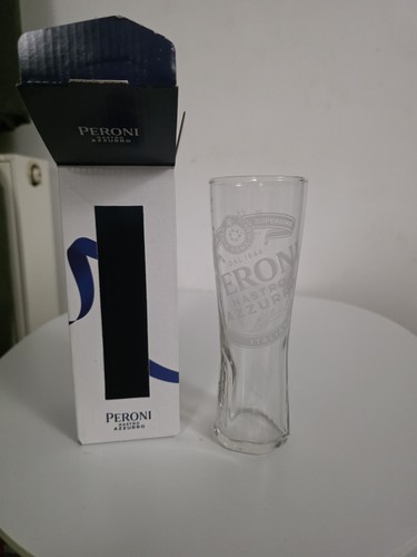 Peroni half pint glass