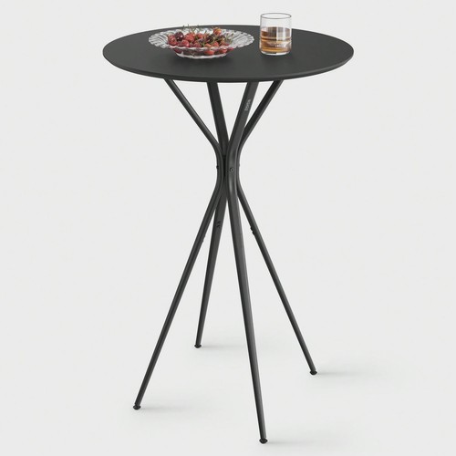 Round bar table legs - round,