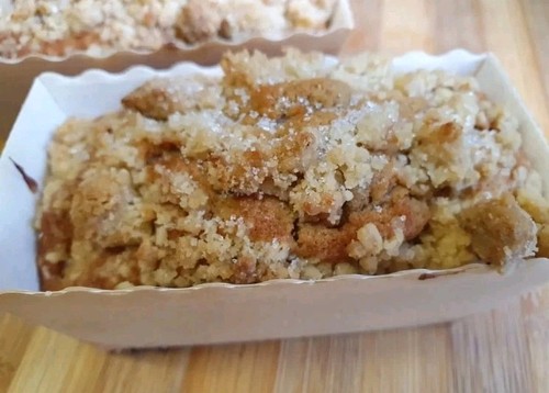 Homemade apple crumble - , mini