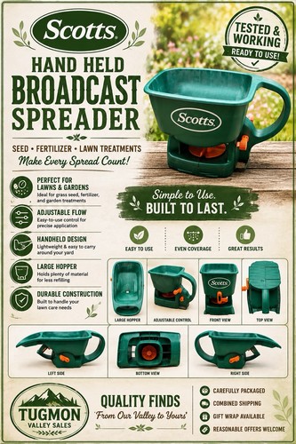 Scotts hand held broadcast - scotts,