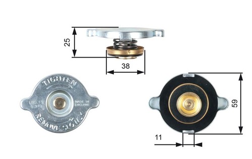 Gates radiator expansion tank - gates,