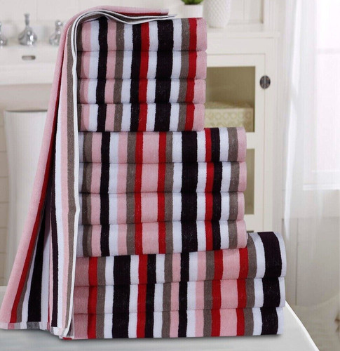 Towels bale six stripe - of, (6)