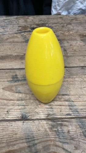 Rope float plastic yellow - float,