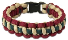 Regimental Paracord Wristband Bracelet Mercian Regiment