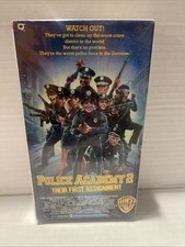Police Academy 2 The First Assignment VHS  Tape - Brand New Factory Sealed