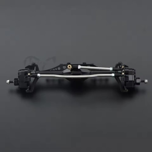 Black aluminum alloy - alloy, front